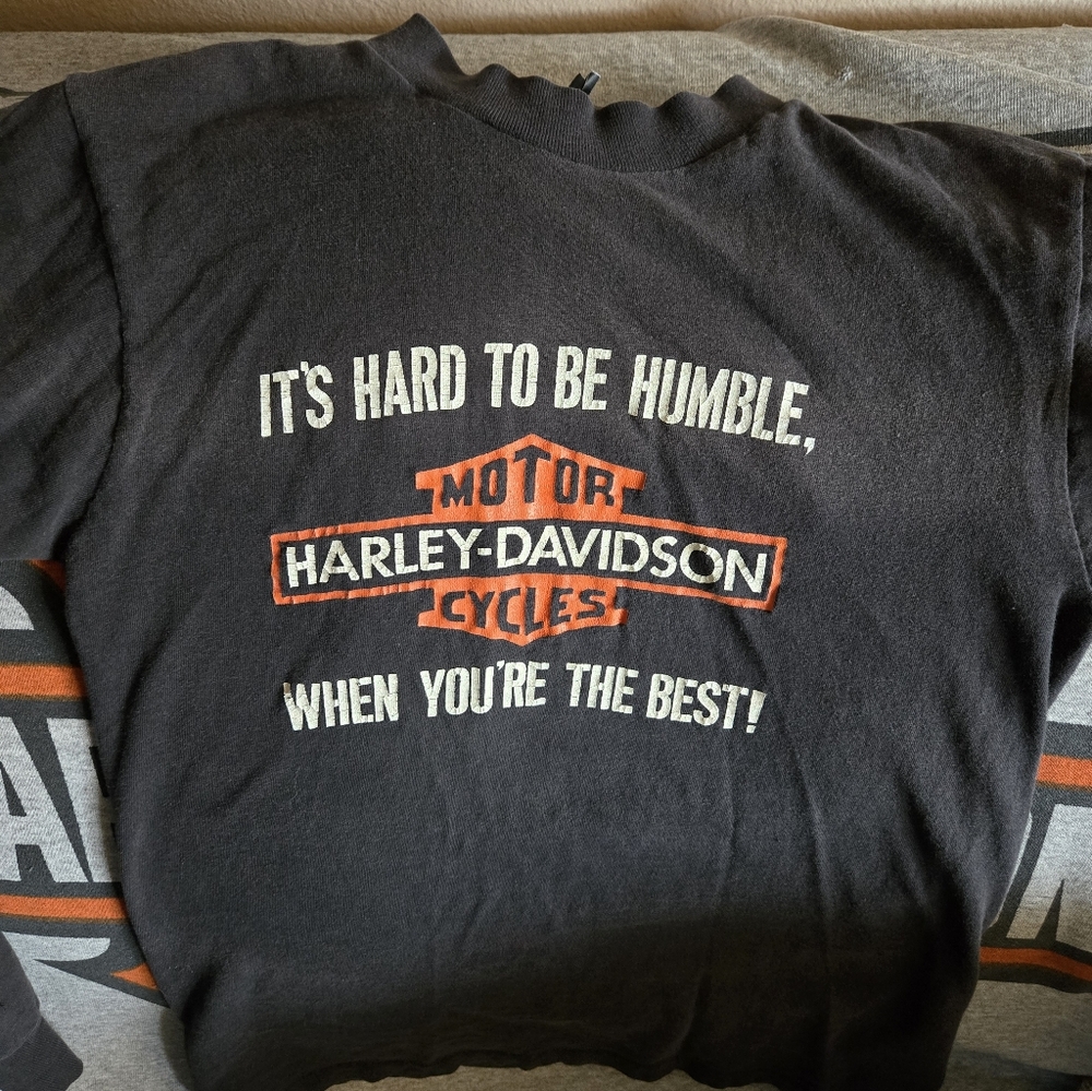 Harley Davidson "Hard To Be Humble" TShirt